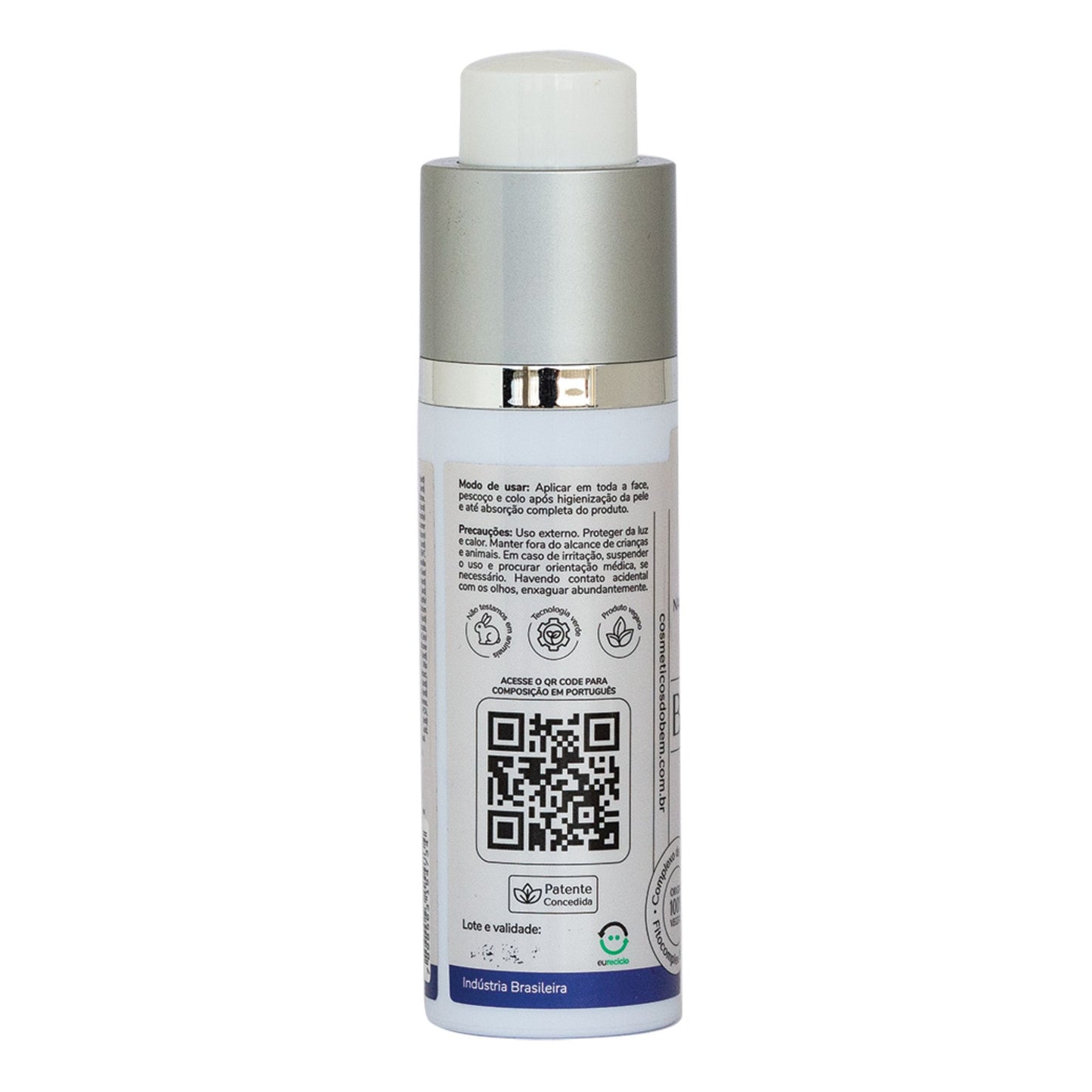 Sérum Facial Pró-Idade com Nano Antioxidantes & Artemísia – Linha Biotech S