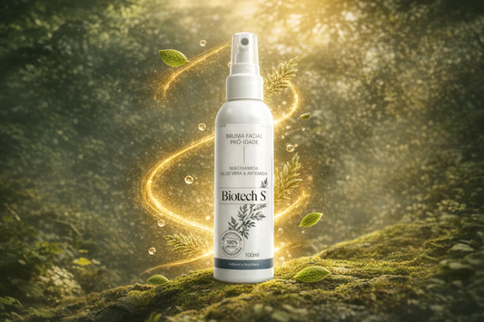 Bruma Facial Pró-Idade: Hidratação, Proteção e Frescor em Todos os Momentos