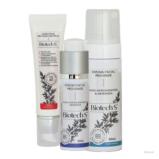Kit Proteção & Renovação Pró Idade - Linha Biotech S