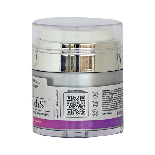 Creme Facial Pró-Idade com Nano Antioxidantes & Artemísia – Linha Biotech S