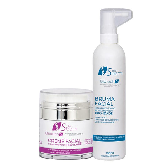 Kit Dupla Revitalização Pró-Idade Biotech S