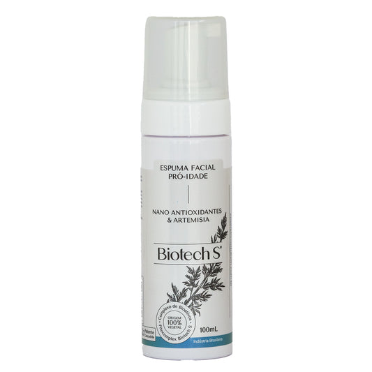 Espuma Facial Pró-Idade com Nano Antioxidantes & Artemísia – Linha Biotech S